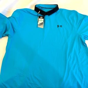 Mens Under Armour Golf shirt size large